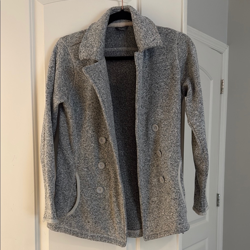 Gray Eddie Bauer Women's Peacoat Jacket